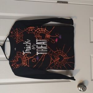 Girls Halloween Long Sleeve Tee